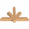 Ekena Millwork Redmond Smooth Timber Gable Bracket, Western Red Cedar, 36"W x 24"H x 3 1/2"D x 3 1/2"F, 16/12 Pitch GBW036X24X0404RED00SWR - alternate 4